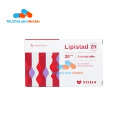 Thuốc Lipistad 20Mg -  Hộp 3 vỉ x 10 viên